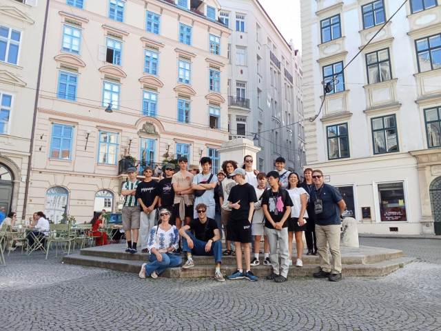 The Hutt International Boys School music tour through Europe has been going strong, with a performance at Mozart Haus and a workshop and performance at the Ehbar Saal, both in Vienna, followed by a Sound of Music tour and workshop in Salzburg! 🎶
Giving student musicians the opportunity to learn and perform internationally not only develops them individually and as an ensemble, but also brings new energy and inspiration to your music department and teaching 💫

#momentsthatmatter #schooltours #grouptravel #financiallybonded #musictours #artstours #educationtours #studenttravelmatters #healthandsafety #industryleader #bestpractice