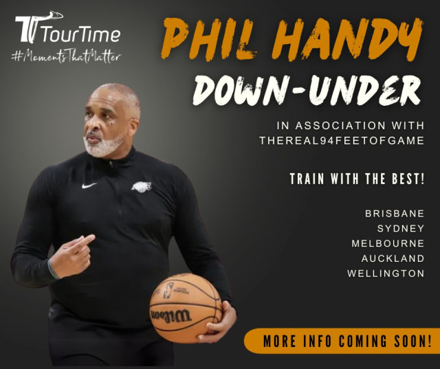 🏀 Yes you read that right- 3 time NBA winning coach Phil Handy is coming down-under this year! 🙌

Tour Time and InspireSport are proud to bring Phil Handy to Australia and New Zealand so you have the opportunity to train with the best. Follow us to keep up to date with the details as they are released so you don't miss out on your chance to work with Phil Handy!

inspiresport @inspiresporttours @officialsportsacademy @thereal94feetofgame @sportsacademyswish 

#philhandy #basketballtraining #basketballislife #TourTime #TrainingOpportunity #basketballtours #basketballdownunder #94feetofgame #basketballtours