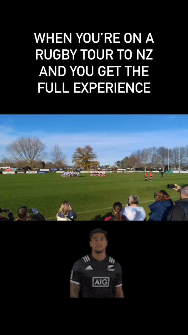 Rugby tours in NZ!  #Haka #rugbytour #momentsthatmatter #schooltours #sportstours #grouptravel #financiallybonded #studenttravelmatters Tuggeranong Vikings Junior Rugby Union Club