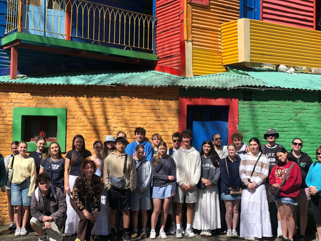 St Andrew's College Spanish students have been adventuring in Argentina for the past week, enjoying all this amazing country has to offer. From the delicious meats of an Argentine asado to the vibrant colours of La Boca, the salty sea air of Mar Del Plata to the historic Eva Peron Museum, Argentina has it all. In between their educational and fun sightseeing, they've been taking Spanish language classes, and giving back through community service. And the tour's not over yet - Iguazú Falls is up next!

 #LanguageTours #ExperienceMatters #GroupTravel #SchoolTourSpecialist #TravelWithTourTime #EducationBeyondTheClassroom #GlobalStudentTravel #EducationalTravel #TrustedTourPartner #PlanWithConfidence