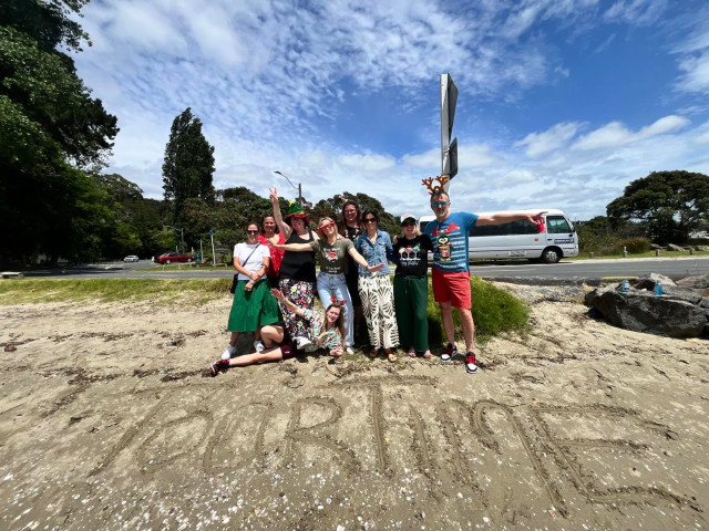 Merry Christmas from (most of) the Tour Time team! 
We’ve had a great celebration of 2025 today - a year filled with amazing tours and countless #momentsthatmatter❤️ 
We can’t wait to do it all again next year with our fabulous clients and friends 😍 ✈️ 🌎 
 #MomentsThatMatter #GroupTravelSpecialist #SchoolTours #SchoolTravelExperts #trustedtourpartner #StudentTravel #PlanWithConfidence #TAANZFinanciallyBonded #GlobalStudentTravel #SchoolTourSpecialist #EducationBeyondTheClassroom #GroupTourSpecialist #ExperienceMatters #TravelWithTourTime