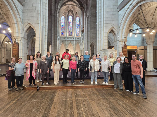 Singers Marin final group photo after their workshop with the legendary Elisha Fai-So’oialo 🎶 An epic finish to an epic tour - we’ve loved having you in Aotearoa Singers Marin!

elisha_singer_muso

#choraltours #choirtour #choralworkshop #touraotearoa #TravelWithTourTime #PlanWithConfidence #nztour #MomentsThatMatter #GroupTourSpecialist